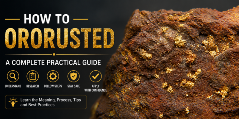 how to ororusted